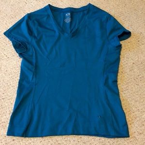 Dark teal athletic works workout shirt